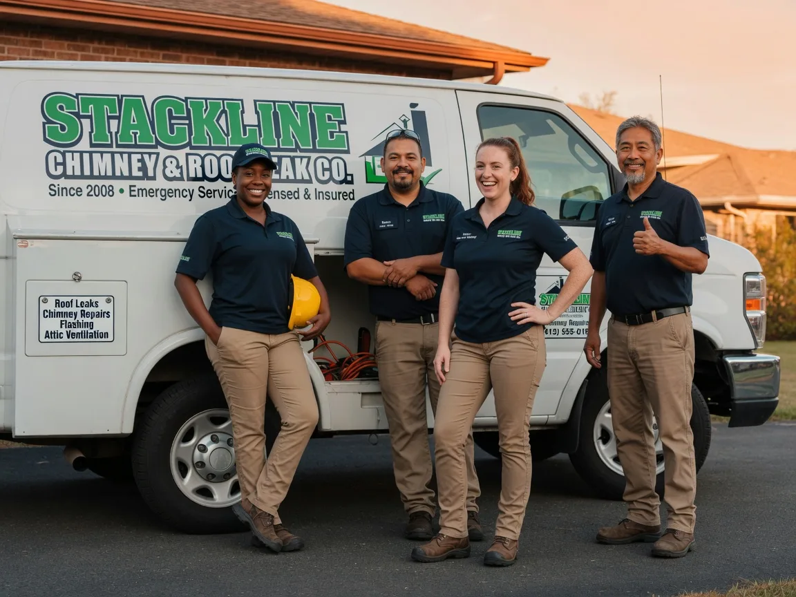 Chimney flashing repair company in Burgaw, NC